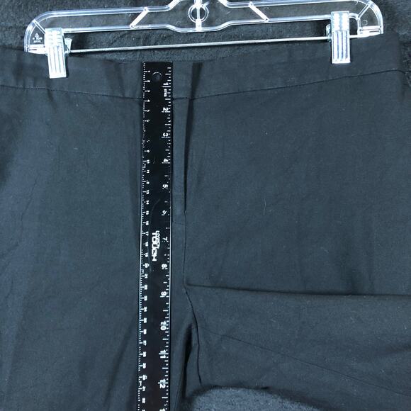 Ann Taylor LOFT Womens Pants Black High Rise Devin Rayon Blend Stretch 10 - Picture 8 of 12